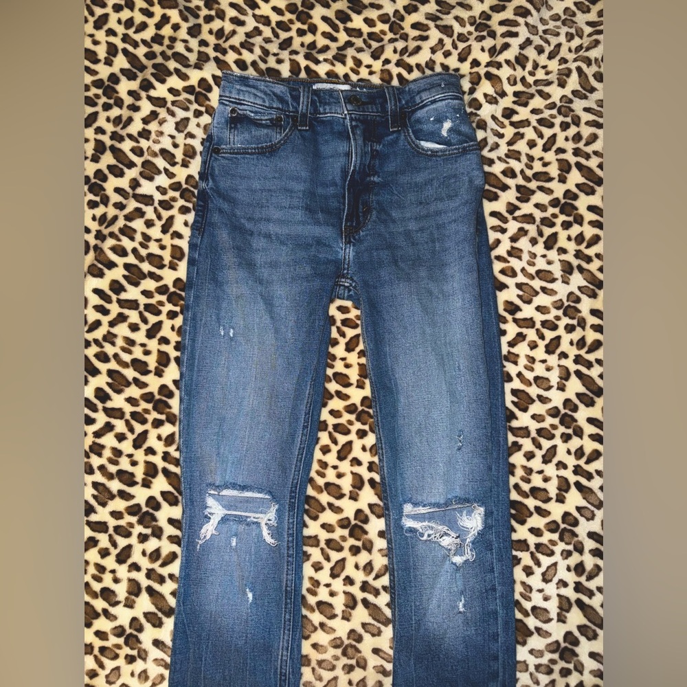 Abercrombie High Rise Skinny Jeans